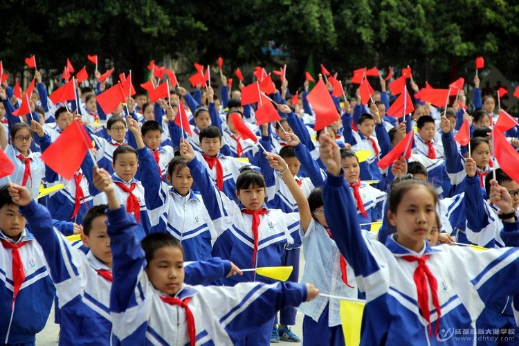 高新大源学校阳光体育节 绽放纯真希望(图3)