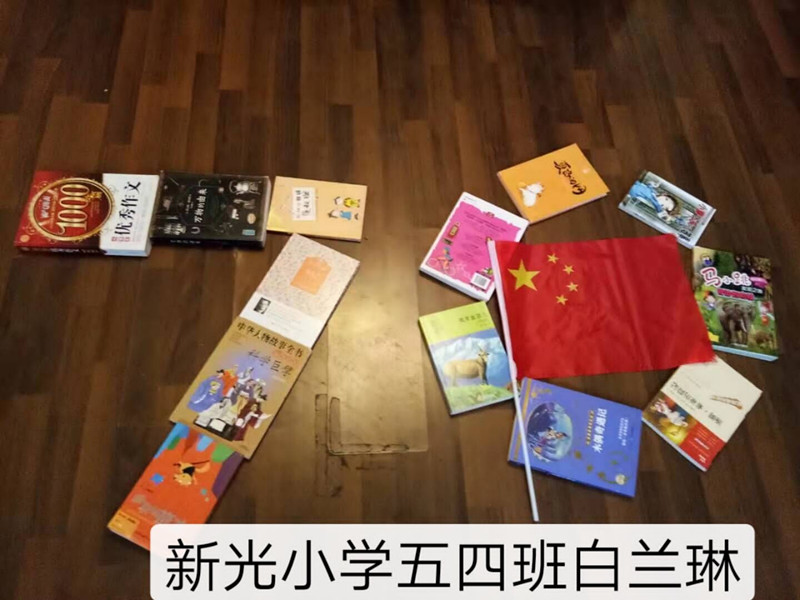 我向祖国表白 新光小学点燃学生爱国热情(图1)