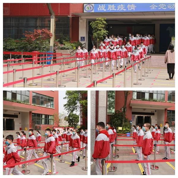 少年归来 高新顺江学校九年级返校复学(图1)